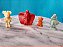 Anos 60 Miniatura de plástico 4 figuras Disney promoção  coca cola - Imagem 7