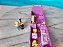 Polly pocket da Blue bird 1994 estábulo ambulante com cavalo e boneca - Imagem 5