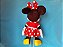 Pelúcia Minnie mouse Disney da Long Jump 53 cm - Imagem 4