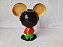 Mickey mouse de plástico vintage, fala espanhol , a corda - Imagem 8