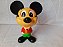 Mickey mouse de plástico vintage, fala espanhol , a corda - Imagem 1
