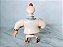 Boneco articulado na cabeça, cintura e braços, do gênio.do desenho Aladim 15cm - Imagem 5
