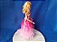 Barbie articulada swappin style vestido longo rosa - Imagem 6