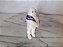 Mini boneco Michelin,  le Bib, agarradinho 10 cm - Imagem 1