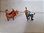 Miniatura de vinil Disney de Rafik e Pumba do Rei Leão, 5 cm  de altura - Imagem 2