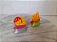 Figuras de vinil sólido Superzings , Joe Nugget e Rei Cebola , promocionais do Burger King - Imagem 2