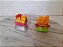 Figuras de vinil sólido Superzings , Joe Nugget e Rei Cebola , promocionais do Burger King - Imagem 4