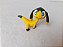 Pokémon  amarelo Helioptile Tomy 4,5 cm comprimento - Imagem 1