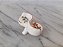 Miniatura de porcelana sem marca de tete a tete loveseat, assento tete a tete - Imagem 4
