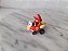 Mario kart Wii , Mario no carro de corrida com tração. 4,5 cm de comprimento - Imagem 4