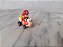 Mario kart Wii , Mario no carro de corrida com tração. 4,5 cm de comprimento - Imagem 2