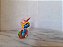 Miniatura de vinil estática Schleich 1982 Smurfete coelhinha de Páscoa - feita em Portugal - Imagem 3