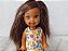 Boneca Kelly morena, irmã da Barbie - 11 cm, um pe danificado - Imagem 2