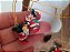 Miniatura Disney de 2,5 cm a 3,5 cm de Mickey e Minnie natalinos.para decorar árvore de Natal - Imagem 7
