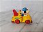 Anos 80, carro guincho de metal do Snoopy, Estrela. 6 cm - Imagem 3