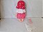 Boneca Moranguinho baby faz xixi Mimo 32 cm sem acessorios - Imagem 4