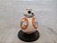 Miniatura Disney de vinil estática com base de  droid Bb8  de Star Wars , 6 cm - Imagem 1