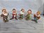 Miniatura de vinil Disney de anões da Branca de Neve e os sete anoes, coleção de Agostini, 7 cm - Imagem 1