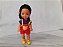 Boneca Kelly morena joelho articulado Mattel  10 cm - Imagem 4