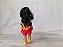 Boneca Kelly morena joelho articulado Mattel  10 cm - Imagem 2