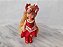 Boneca Kelly, irmã da Barbie, vestido vermelho e coroa de flores. 11 cm - Imagem 5