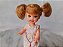 Boneca Kelly, irmã da Barbie, de sardas , Maria Chiquinha. 11 cm Amarelo 1994 - Imagem 4
