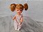 Boneca Kelly, irmã da Barbie, de sardas , Maria Chiquinha. 11 cm Amarelo 1994 - Imagem 5