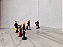 Miniatura de vinil estática de figuras de bombeiro, 4,5 a 5,5 cm de altura - Imagem 4