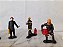 Miniatura de vinil estática de figuras de bombeiro, 4,5 a 5,5 cm de altura - Imagem 3
