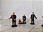 Miniatura de vinil estática de figuras de bombeiro, 4,5 a 5,5 cm de altura - Imagem 2