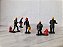 Miniatura de vinil estática de figuras de bombeiro, 4,5 a 5,5 cm de altura - Imagem 5