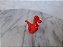 Antiga Miniatura de borracha de dragão vermelho. 4,5 cm, - Imagem 3