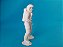 Ano 1970 ,Figura de vinil estática Astronauta colhendo amostra lunar, Apollo 11, do.Marx, 13,5 cm de altura - Imagem 3