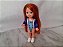Kelly ruiva com sardas , ginasta, irmã da Barbie, 11 cm Mattel, usada - Imagem 1