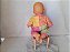 Boneca bebê Zapf Creation  Alemanha, chora e ri, a pilha. 36 cm - Imagem 4