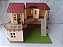 Sylvanian Families , Casa da cidade com luzes, incompleta, usada - Imagem 1