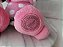 Pelúcia de Minnie rosa flexível que fica em pé sem apoio 34 cm,  Disney store, usada - Imagem 8