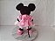 Pelúcia de Minnie rosa flexível que fica em pé sem apoio 34 cm,  Disney store, usada - Imagem 5
