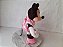 Pelúcia de Minnie rosa flexível que fica em pé sem apoio 34 cm,  Disney store, usada - Imagem 6