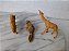 Anos 70 a 80 miniatura animais selvagens de plástico, feitos na Argentina, inclui lobo - Imagem 5