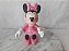 Boneca Minnie rosa de vinil articulada na cabeça, braços, cintura e virilha , Disney  18 cm, usada - Imagem 1