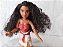 Boneca Moana Disney, articulada também nos cotovelos e joelhos, 25 cm, Hasbro 2015, com danos - Imagem 2