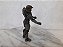 Figura de ação articulada em 18 pontos, Halo 5 Commander Chief,  14 cm, provavel Mcfarlane toys, usado, sem acessorios - Imagem 5