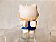 Miniatura de vinil  sólido ,Hello kitty anjo, de azul,  Sanrio Nakajima USA 2003-  6,5 cm - Imagem 4