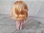 Boneca  Kelly irmã da Barbie, loura de melissa branca  11 cm - Imagem 4