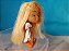 Antiga mini boneca de borracha peladinha de signo Áries  7 cm - Imagem 2