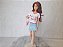 Barbie fashionistas #4 donut top com avarias, usada - Imagem 8