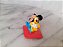 Miniatura Disney vintage de 1984 bebê Mickey com brinquedo Pluto   4cm - Imagem 2