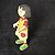 Boneca articulada vintage Sarah 7 cm desenho Caillou Cinar 2002 - Imagem 2