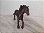 Miniatura de vinil Schleich 2005 Vintage de cavalo frisão 15 cm comprimento 11 cm altura - Imagem 5